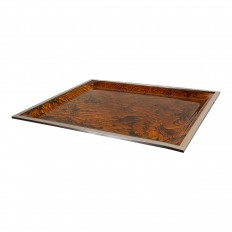 Faux tortoise shell tray